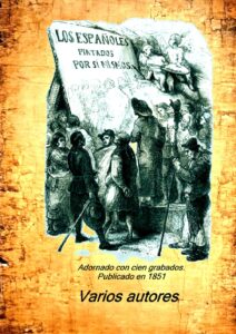 Portada del libro Los españoles pintados por si mismos: Adornado con cien grabados. Publicado en 1851  disponible en Amazon.