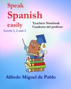 Book cover available on Amazon: Course for English speakers Teacher's Notebook