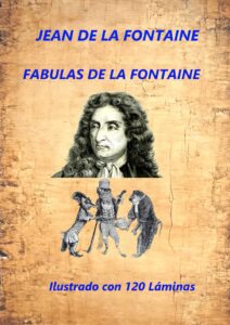Portada del libro LAS FABULAS DE LA FONTAINE: Ilustrado con 120 Láminas disponible en Amazon.