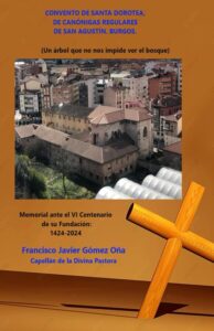 Portada del libro 400 años del Convento Santa Dorotea en Burgos disponible en Amazon.