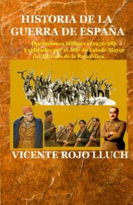 Portada del libro Guerra Civil Española: Operaciones Militares (1936-38) de Vicente Rojo Lluch disponible en Amazon.