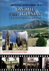 Portada del libro Mil Iglesias y 9000 fotos de Burgos de Javier Oña disponible en Amazon.