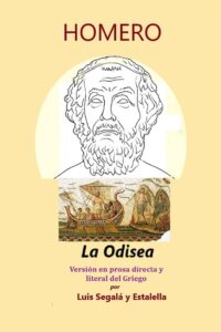 Portada del libro La Odisea de Homero disponible en Amazon.