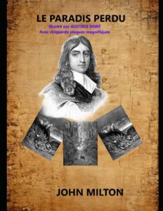 Couverture du livre disponible sur Amazon Le Paradis Perdu (Paradise Lost), écrit par John Milton en 1667