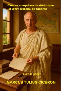 Couverture du livre disponible sur Amazon Œuvres complètes de rhétorique et d'art oratoire de Cicéron: L'art de parler
