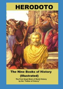 Book cover available on Amazon: The Nine Books of History HERODOTO 
