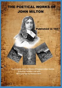 Book cover available on Amazon: The Poetical Works of John Milton: with Fifty Engravings by Gustave Doré