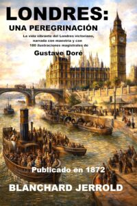 Portada del libro Londres: una peregrinación: La vida vibrante del Londres victoriano, narrada con maestría y con 180 ilustraciones magistrales de Gustave Doré de Blanchard Jerrold disponible en Amazon.